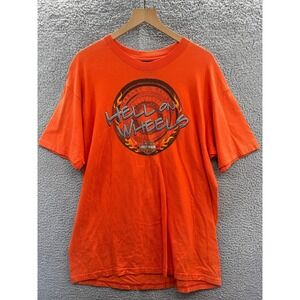 VINTAGE Harley Davidson Hell On Wheels Shirt Mens Extra Large Murfreesboro